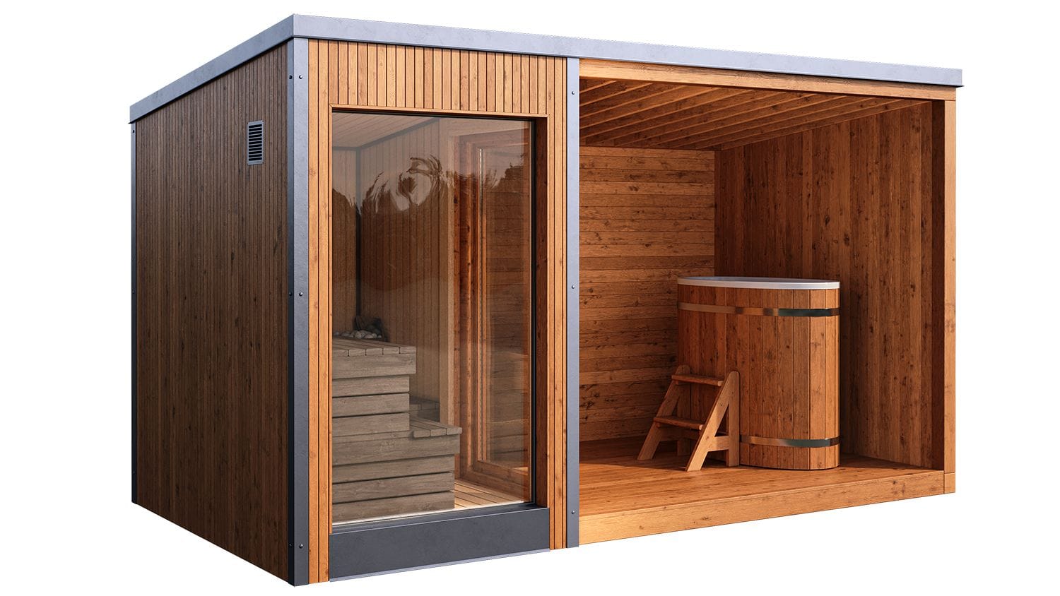 MODULAR SAUNA M4 COMBO